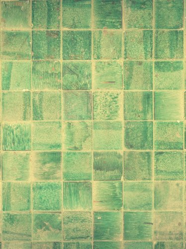 Green Tile iPad Wallpaper