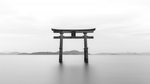 Zen Gate Tori Shrine HD Desktop Wallpaper
