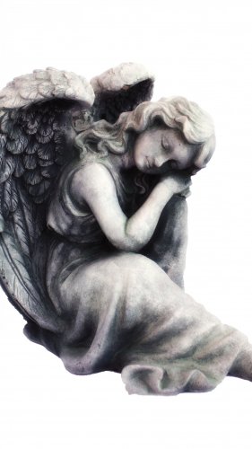 Angel Figurine Mobile Wallpaper