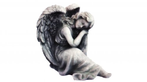 Angel Figurine Wallpaper