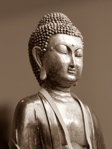 Buddha Statue iPad Wallpaper