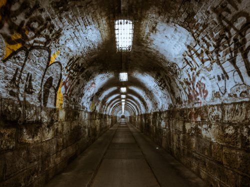 Budapest Graffiti Tunnel  Wallpaper