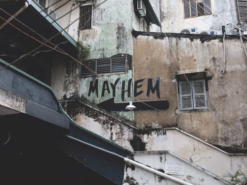 Mayhem Graffiti  Wallpaper