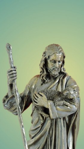 Jesus Statue Tablet Wallpaper