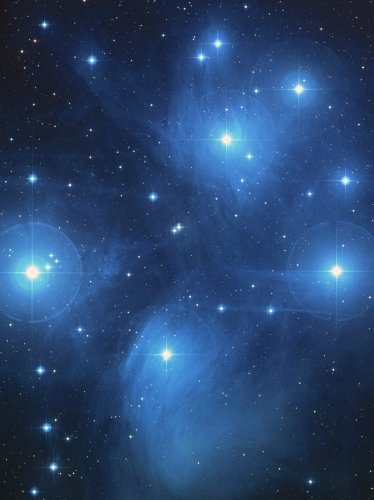 The Pleiades Star Cluster iPad Wallpaper