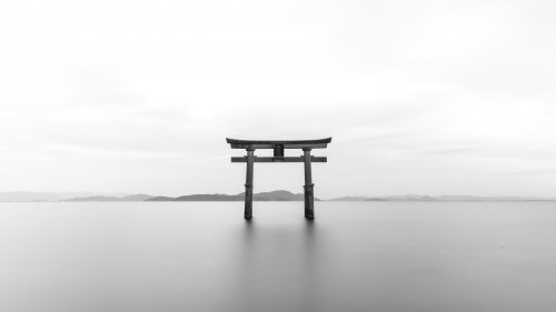 Tori Japanese Shrine HD Desktop Wallpaper