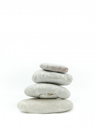 Zen Stone Stack iPad Wallpaper