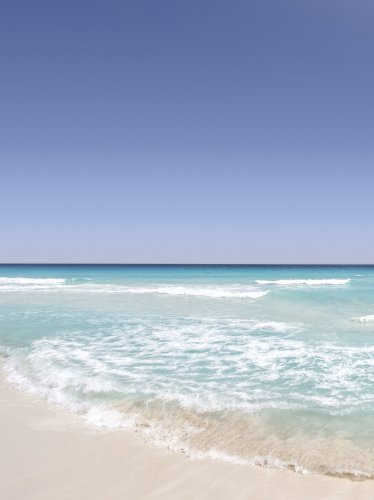 Tropical Sandy Beach iPad Wallpaper