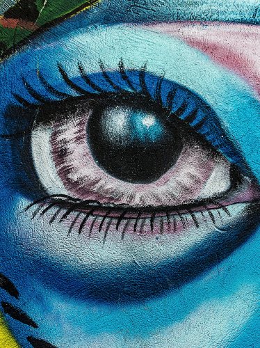 Eye Graffiti iPad Wallpaper