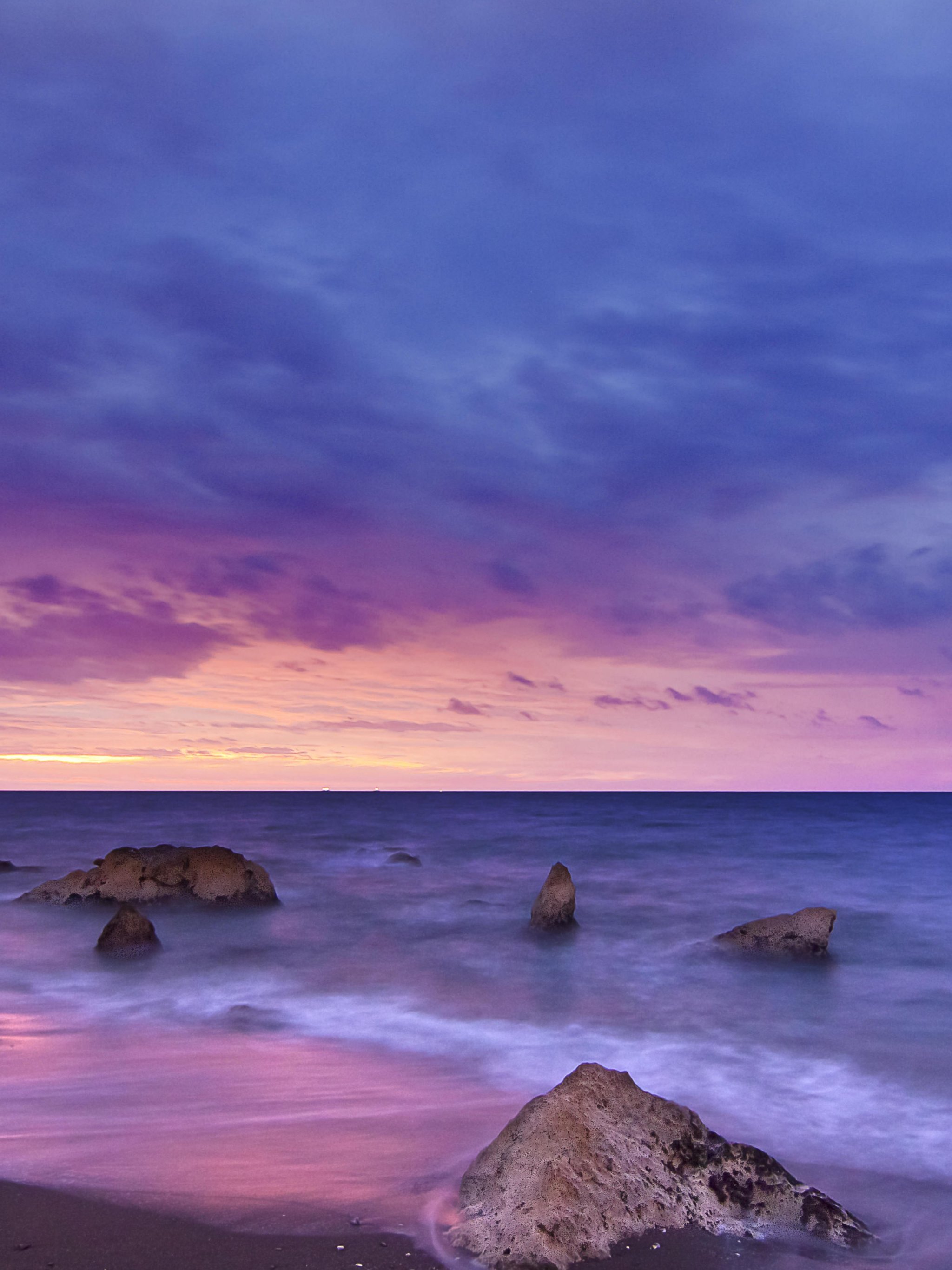 Ocean Sunset Wallpaper - iPhone, Android & Desktop Backgrounds